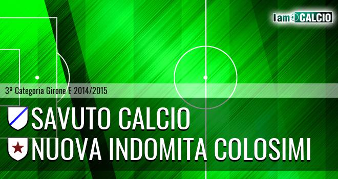 Savuto Calcio - Nuova Indomita Colosimi