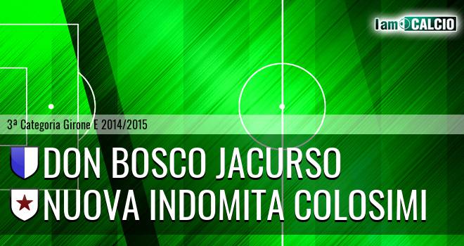 Don Bosco Jacurso - Nuova Indomita Colosimi