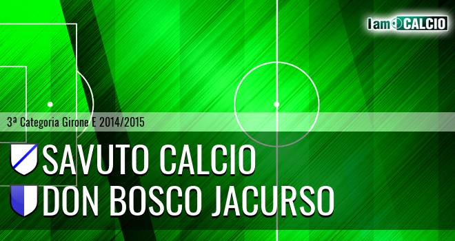 Savuto Calcio - Don Bosco Jacurso