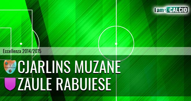 Cjarlins Muzane - Zaule Rabuiese