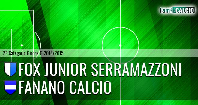 Fox Junior Serramazzoni - Fanano Calcio