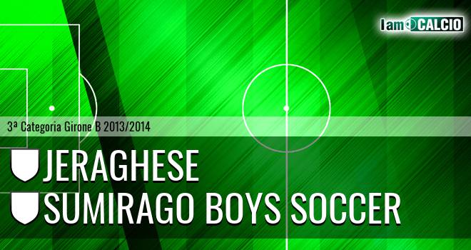 Jeraghese - Sumirago Boys Soccer