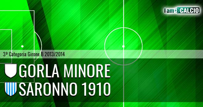 Gorla Minore - Saronno 1910