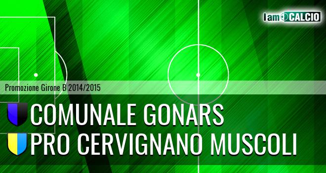 Comunale Gonars - Pro Cervignano Muscoli