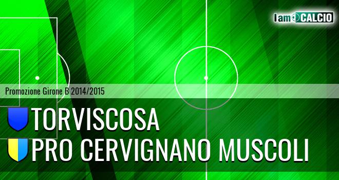 Torviscosa - Pro Cervignano Muscoli