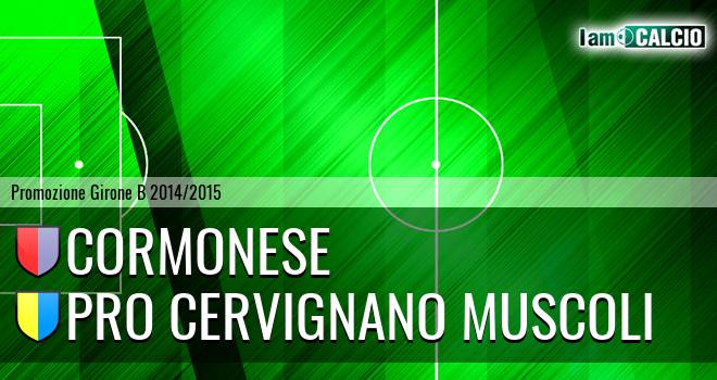 Cormonese - Pro Cervignano Muscoli