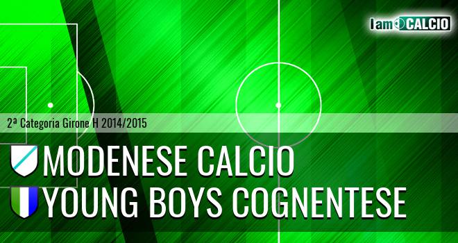 Modenese Calcio - Young Boys Cognentese