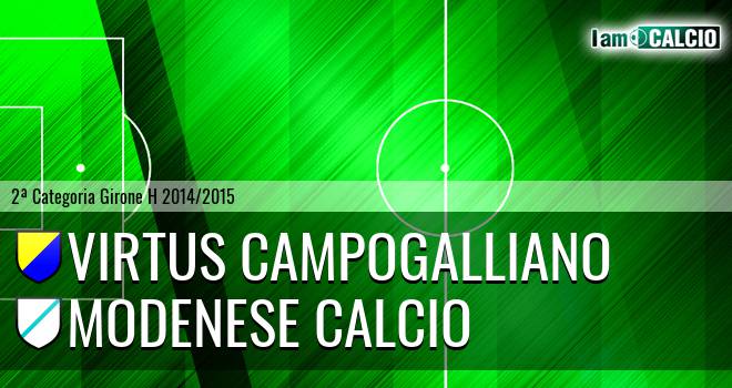 Virtus Campogalliano - Modenese Calcio