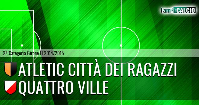 Atletic Città dei Ragazzi - Quattro Ville