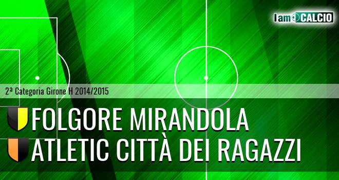 Folgore Mirandola - Atletic Città dei Ragazzi