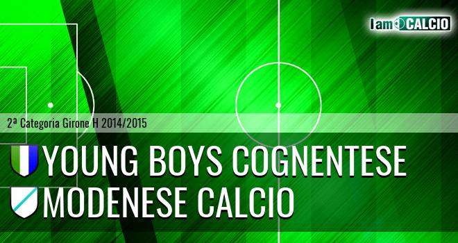 Young Boys Cognentese - Modenese Calcio