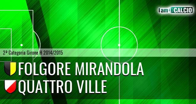 Folgore Mirandola - Quattro Ville