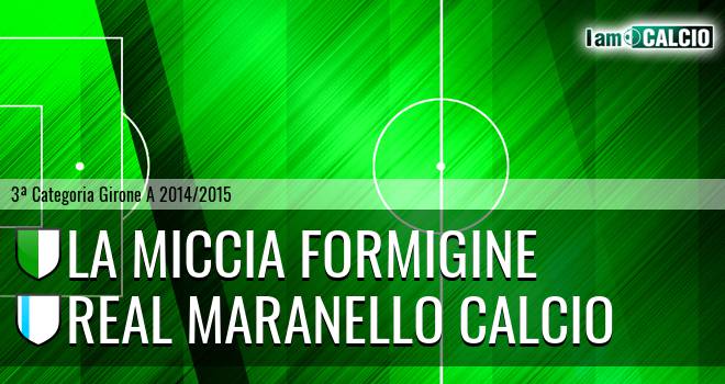 La Miccia Formigine - Real Maranello Calcio