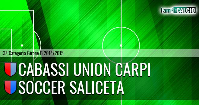 Cabassi Union Carpi - Soccer Saliceta