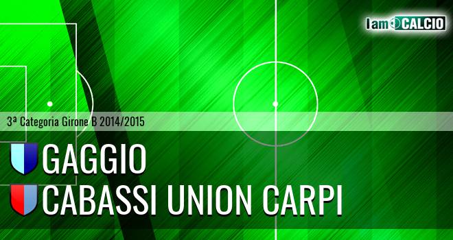 Gaggio - Cabassi Union Carpi