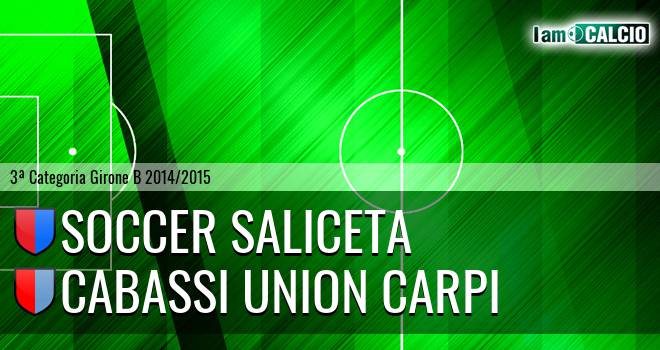 Soccer Saliceta - Cabassi Union Carpi