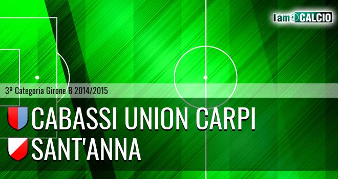 Cabassi Union Carpi - Sant'Anna