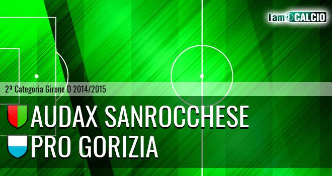 Audax Sanrocchese - Pro Gorizia