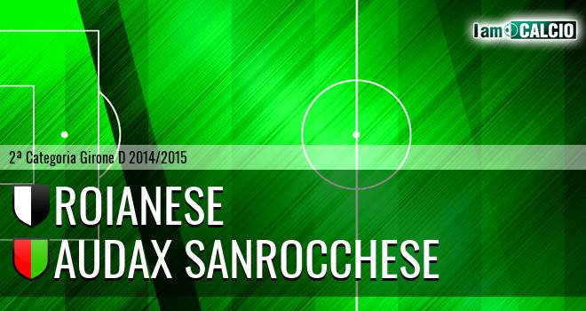 Roianese - Audax Sanrocchese