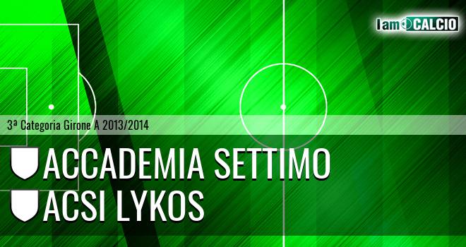 Accademia Settimo - Acsi Lykos