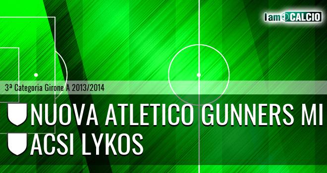 Nuova Atletico Gunners MI - Acsi Lykos