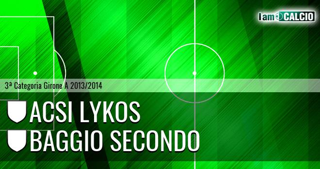 Acsi Lykos - Baggio secondo