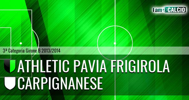 Athletic Pavia Frigirola - Carpignanese