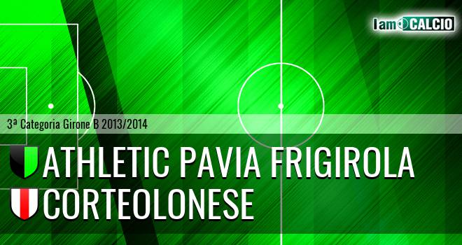 Athletic Pavia Frigirola - Corteolonese