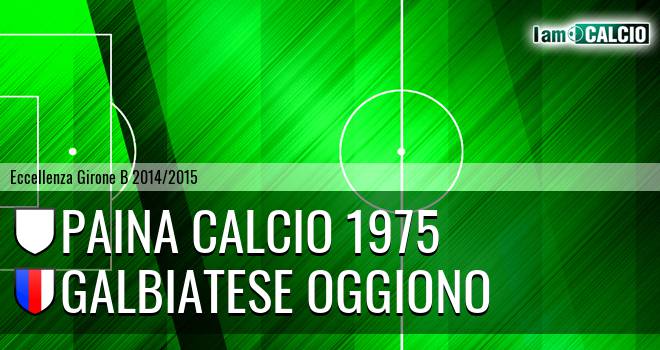 Paina calcio 1975 - Galbiatese Oggiono