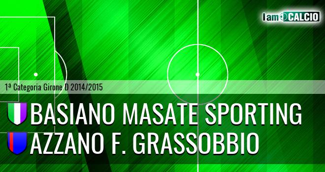 Basiano Masate Sporting - Azzano F. Grassobbio