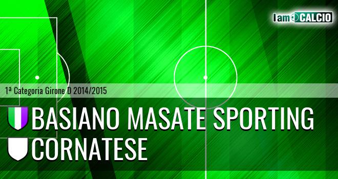 Basiano Masate Sporting - Cornatese