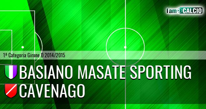 Basiano Masate Sporting - Cavenago