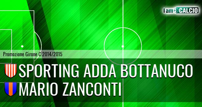 Sporting Adda Bottanuco - Mario Zanconti