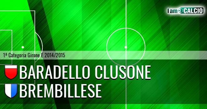 Baradello Clusone - Brembillese