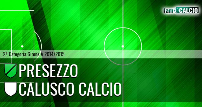 Presezzo - Calusco calcio