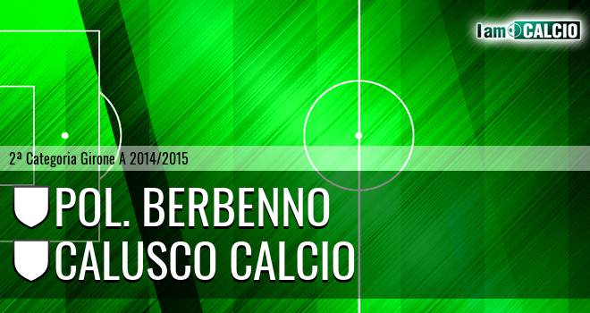 Pol. Berbenno - Calusco calcio