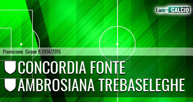 Concordia Fonte - Ambrosiana Trebaseleghe