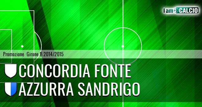 Concordia Fonte - Azzurra Sandrigo