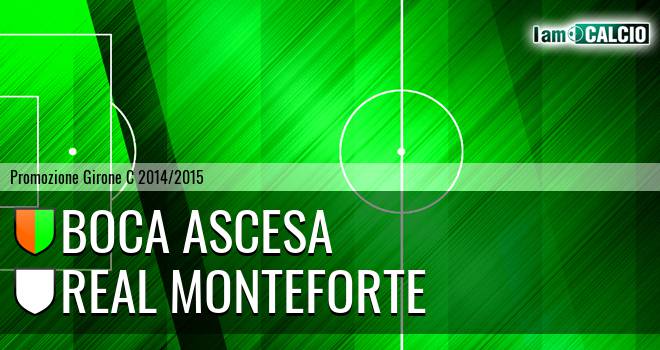 Boca Ascesa - Real Monteforte