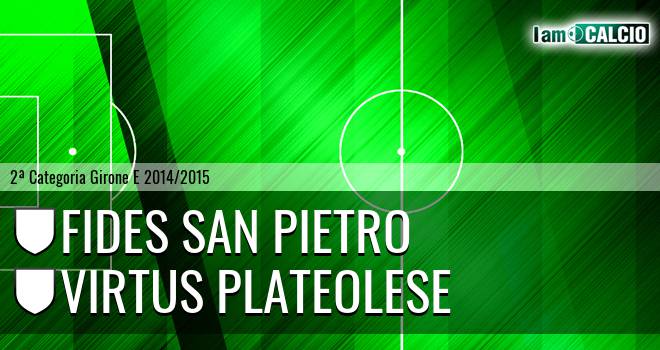 Fides San Pietro - Virtus Plateolese