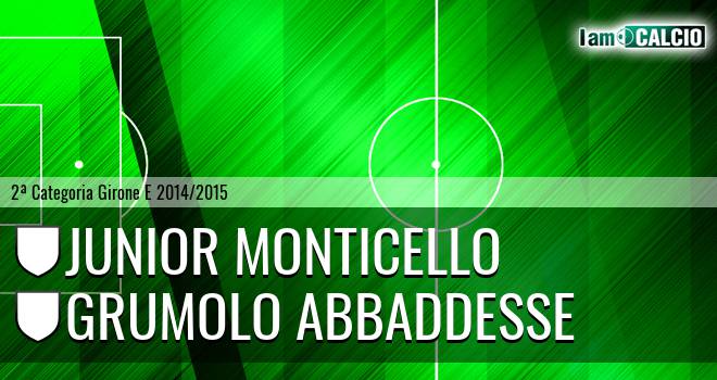 Junior Monticello - Grumolo Abbaddesse