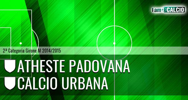 Atheste Padovana - Calcio Urbana