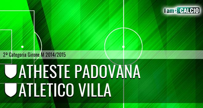 Atheste Padovana - Atletico Villa