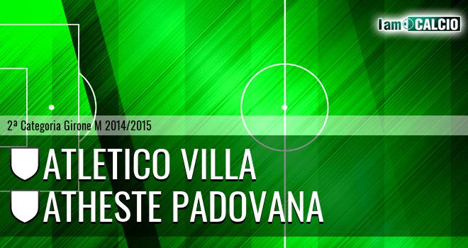 Atletico Villa - Atheste Padovana