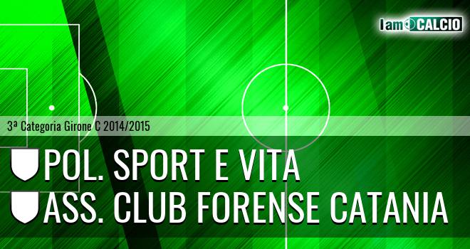 Pol. Sport e Vita - Ass. Club Forense Catania