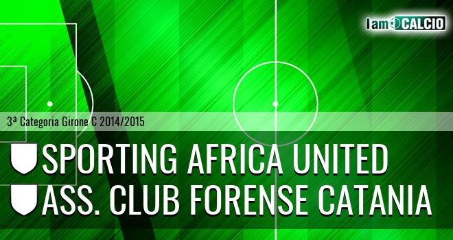 Sporting Africa United - Ass. Club Forense Catania