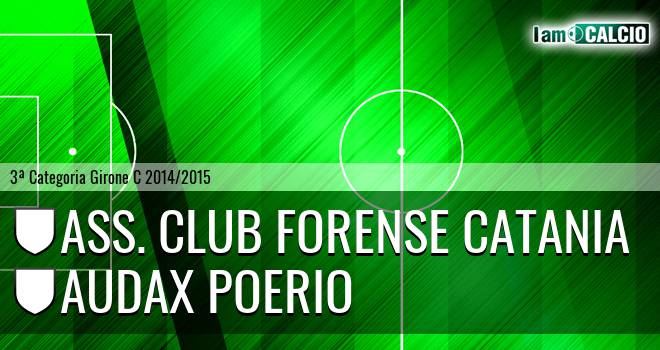 Ass. Club Forense Catania - Audax Poerio