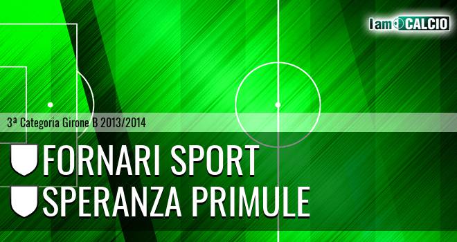 Fornari sport - Speranza Primule