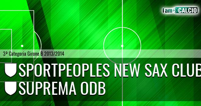 Sportpeoples New Sax Club - Suprema Odb