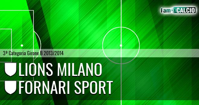 Lions Milano - Fornari sport